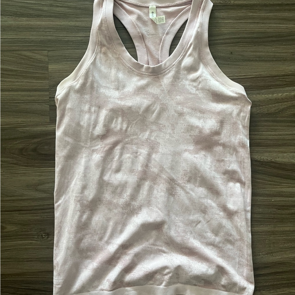 Pink Athleta Momentum Sleeveless Tank